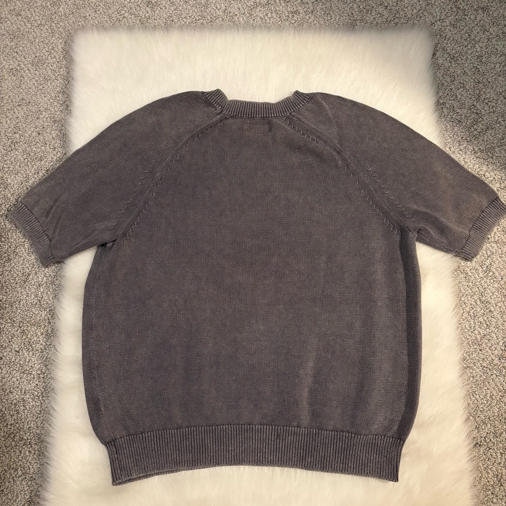 Anthropologie Pilcro Monogram Knit Tee - Picture 3 of 5